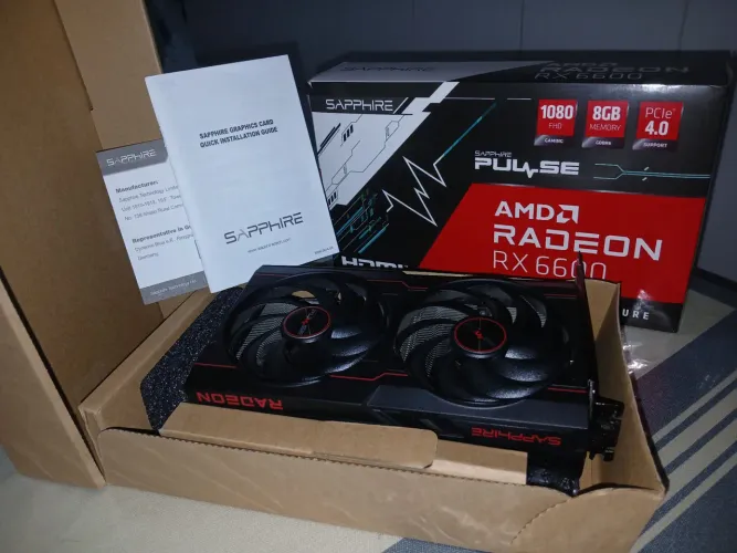 Amd Rx 6600 perfeito estado