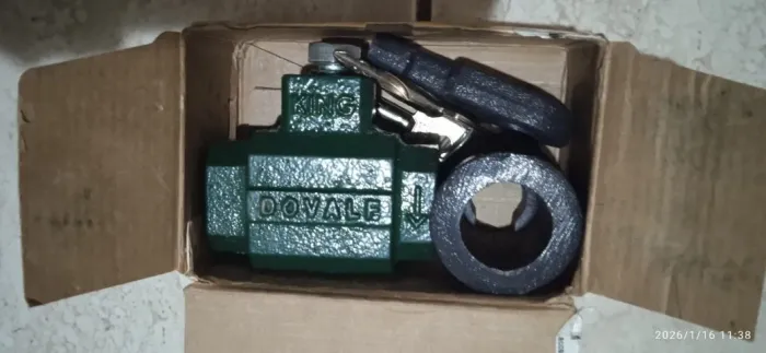 Fechadura cadeado de chão trava para porta aço-nova