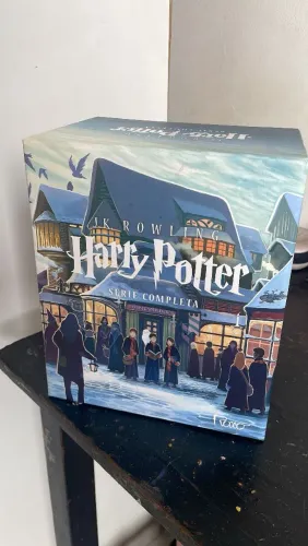 Box Harry Potter Scholastic - castelo (caixa azul) - Rowling, J.K. 