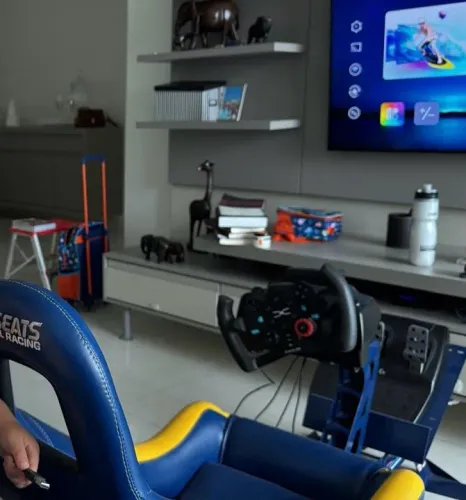 Simulador de Corrida Logitech G29 com cockpit e SWE29