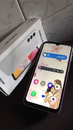 SAMSUNG A14 PRATA, 64GB 4GB