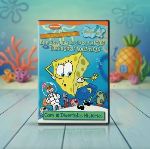 Bob Esponja E Seus Amigos Em: Confusões Aquáticas Dvd 2002