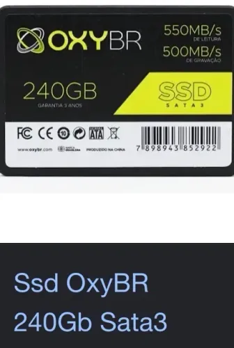 SSD OXYBR 240 gb + Win 10 + Office 2013