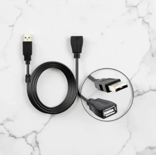 Extensão USB Macho/Fêmea