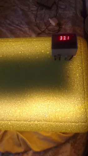 Chocadeira elétrica caseira em isopor medio com termostato automático 