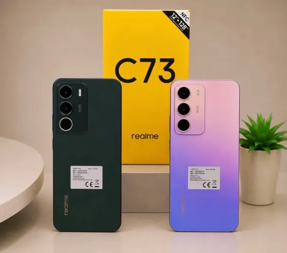 Cel Realme c73 4G NFC 128GB / 04GB RAM NOVO LACRADO LANÇAMENTO