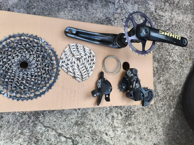 Pé de vela Sram 175mm