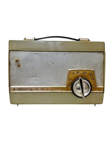 Rádio antigo philco transistone ll