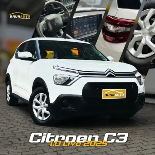 Citroen C3 Live 1.0 Flex 6V 5P Mec. 2025