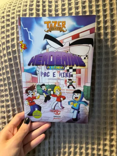 livro tazercraft herobrine a lenda