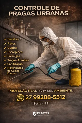 Controle de pragas urbanas (Dedetização)