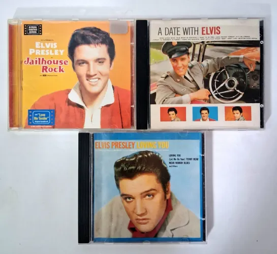 CD Elvis Presley 3 Discos Original