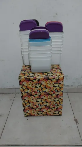 Pote de sorvete vazio de 2 litros 