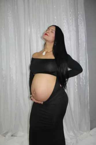 Vestido par foto gestante