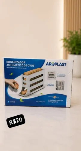 Organizador automático 30 ovos