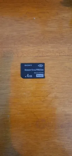 Memory stick pro duo de 4gb da Sony