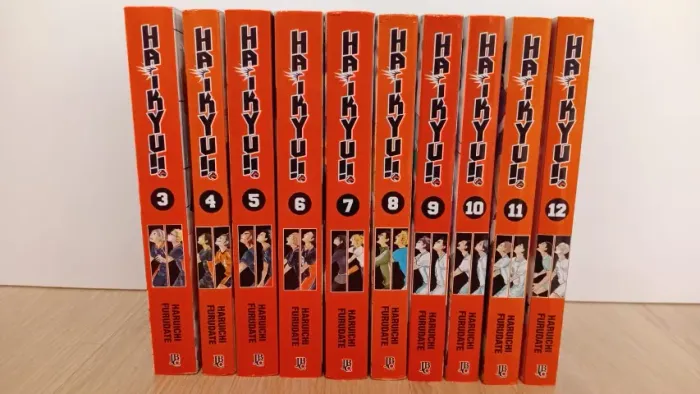 Coleção de livros Haikyuu