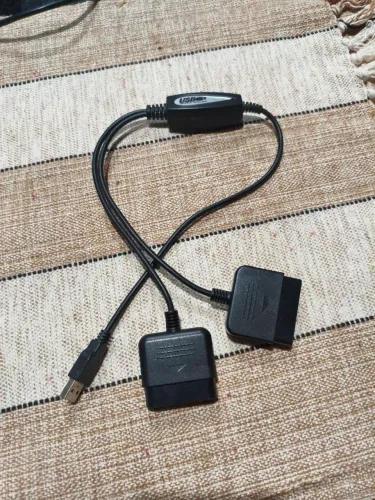 Conector 2 entradas ps1 ou PS2 para usb