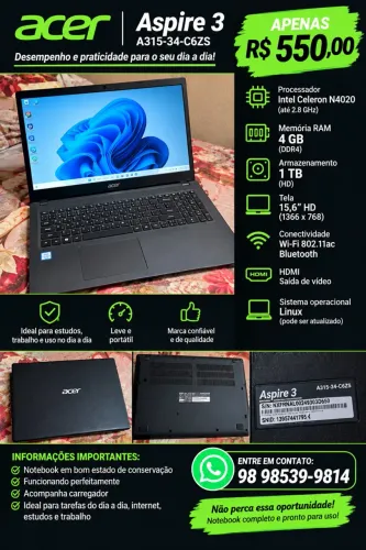 Vendo notebook