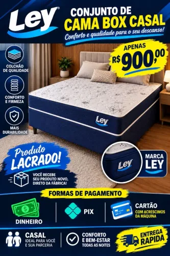 Cj Cama box Casal Ley