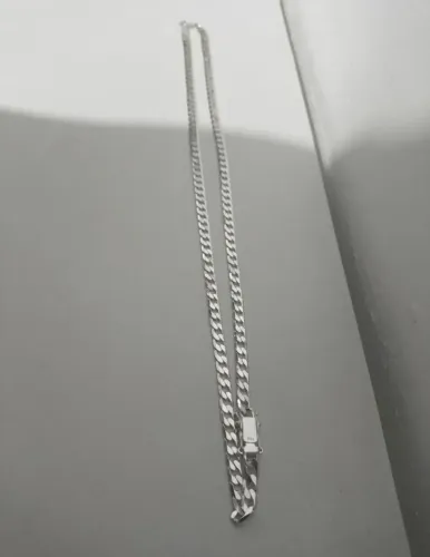 Cordão de prata mista - 5,5mm