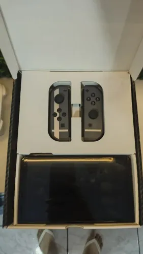 Oled Super Smash Bros Seminovo Desbloqueado 512GB