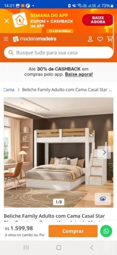 Vendo beliche superior com escada latel,medida 1.80 mais50 de escada.