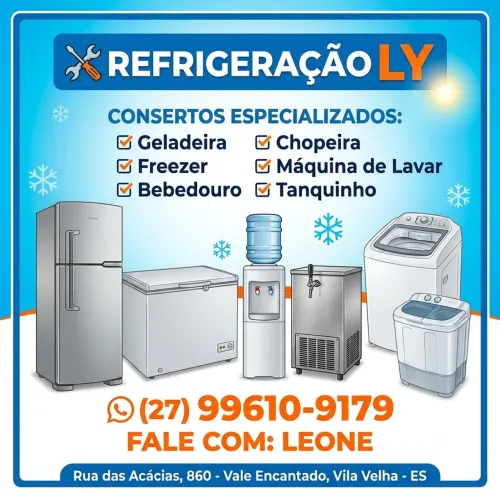 Técnico Eletrodoméstico - Atendimento a Domicílio ? WhatsApp-Vila Velha/Vitória/cariacica