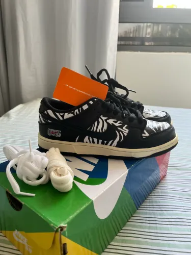 Quartersnacks x Nike SB Dunk Low Little Debbies Zebra Cake