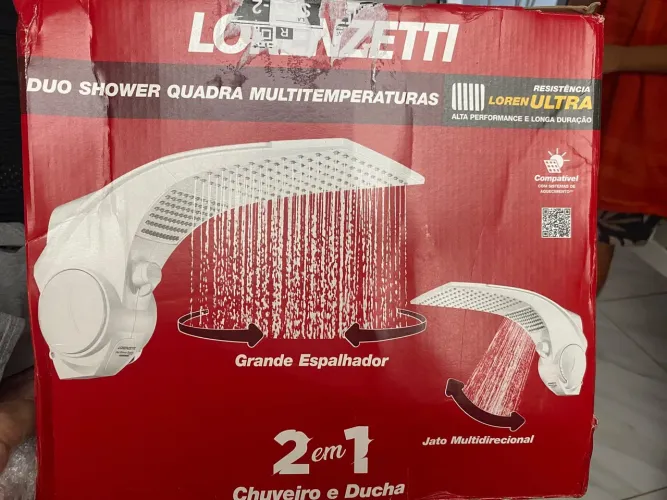 Vendo Chuveiro Lorenzetti 220 V NOVO NA CAIXA