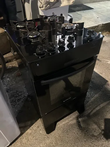 FOGÃO MESA DE VIDRO