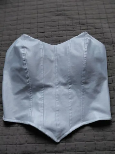 Cropped estilo corset