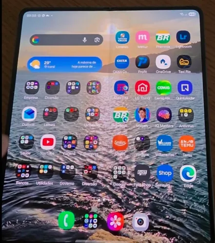 ZFold 5 Preto top das Galáxias com NF