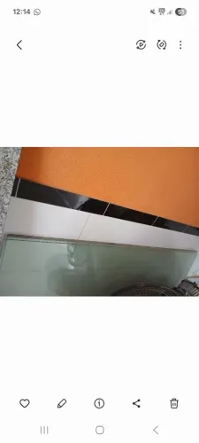 Folha de vidro