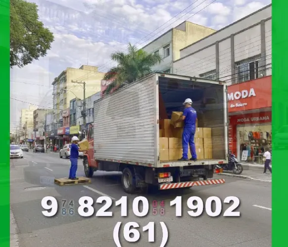 Frete rápido e eficiente para sua mudança! 61?9?8210?1902 - Rodrigo