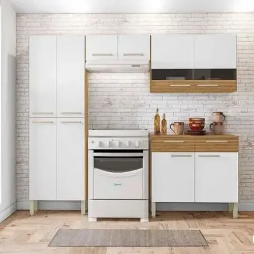 Cozinha Nala C/Balcão KITS Paraná na LINNIB 