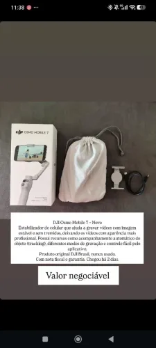 DJI Osmo Mobile 7 - Novo