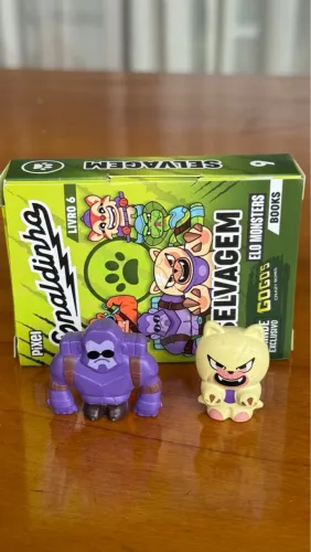 2 Figuras gogos Enaldinho Elo Monsters Selvagem- Lady Bear Bonum