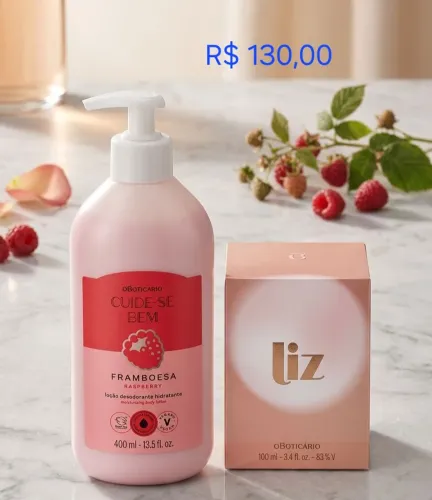 Kits natura e boticário 