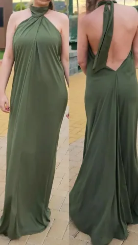 Vestido Verde Oliva