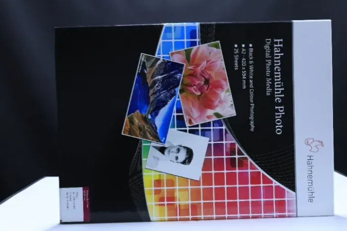 Papel Fotográfico Silk Baryta Hahnemuhle, A2, 25 fls