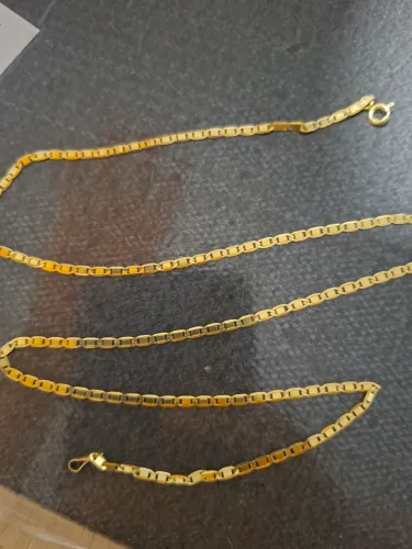 Colar ouro 18k. 