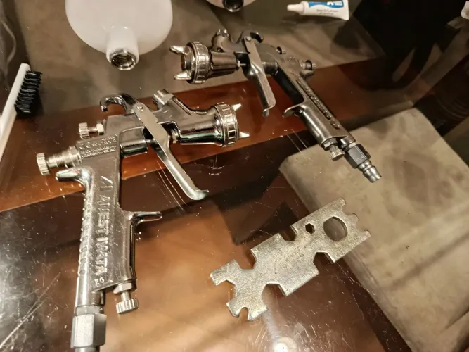 Pistola Anest Iwata W400 1.4 Lv2 Ótimo Estado