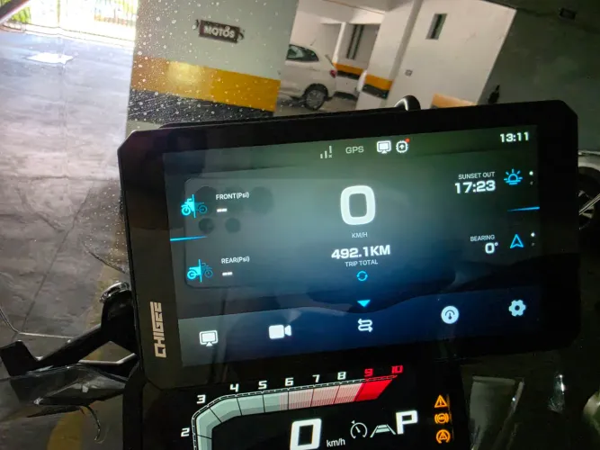 Central Multimídia Chigee AIO-6 LTE + Módulo BMW + Câmeras 1080p + Bag (Kit Completo)