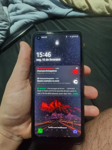 Celular 64gb pra sair rápido!