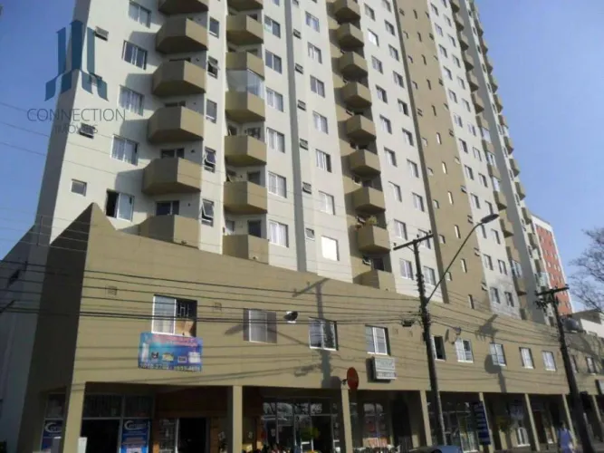 Apartamento com 1 dormitório para alugar, 40 m² por R$ 1.687,14/mês - Champagnat - Curitib