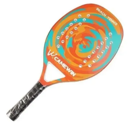 Raquete Beach Tennis W.CAMEWIN - Estampa Vibrante (Excelente para Iniciantes)