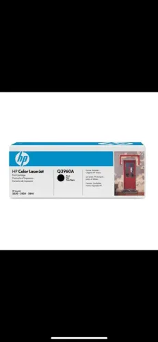 Toner HP Q3960A Preto - Compatível com HP Color LaserJet 2550 e outros modelos - Lacrado