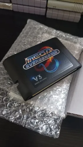 Everdrive V3 cheio de jogos