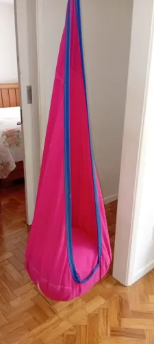 Balanço Sensorial de Teto Ninho Infantil Tdah Cores.